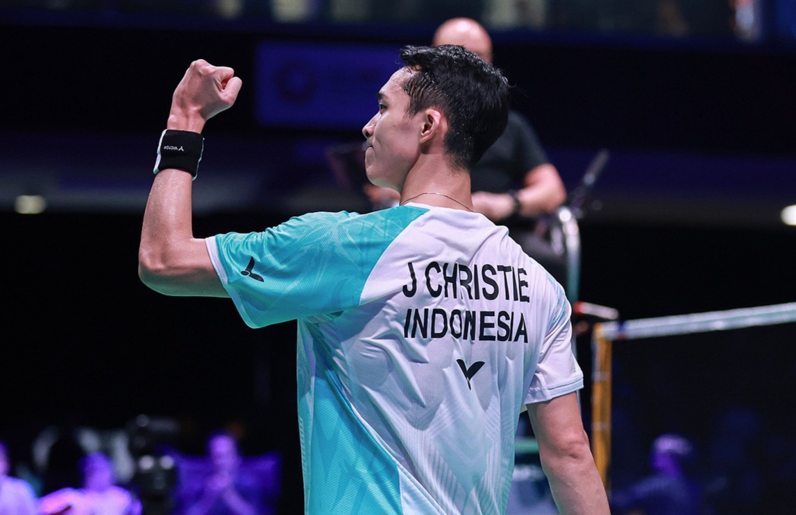 Jojo lewati hadangan pertama. (PBSI)
