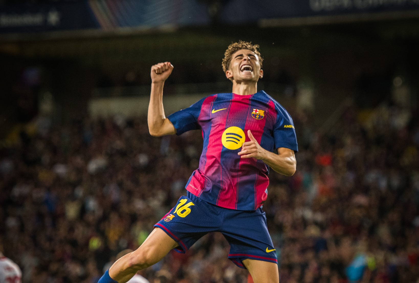 Fermin Lopez hattrick tadi malam.