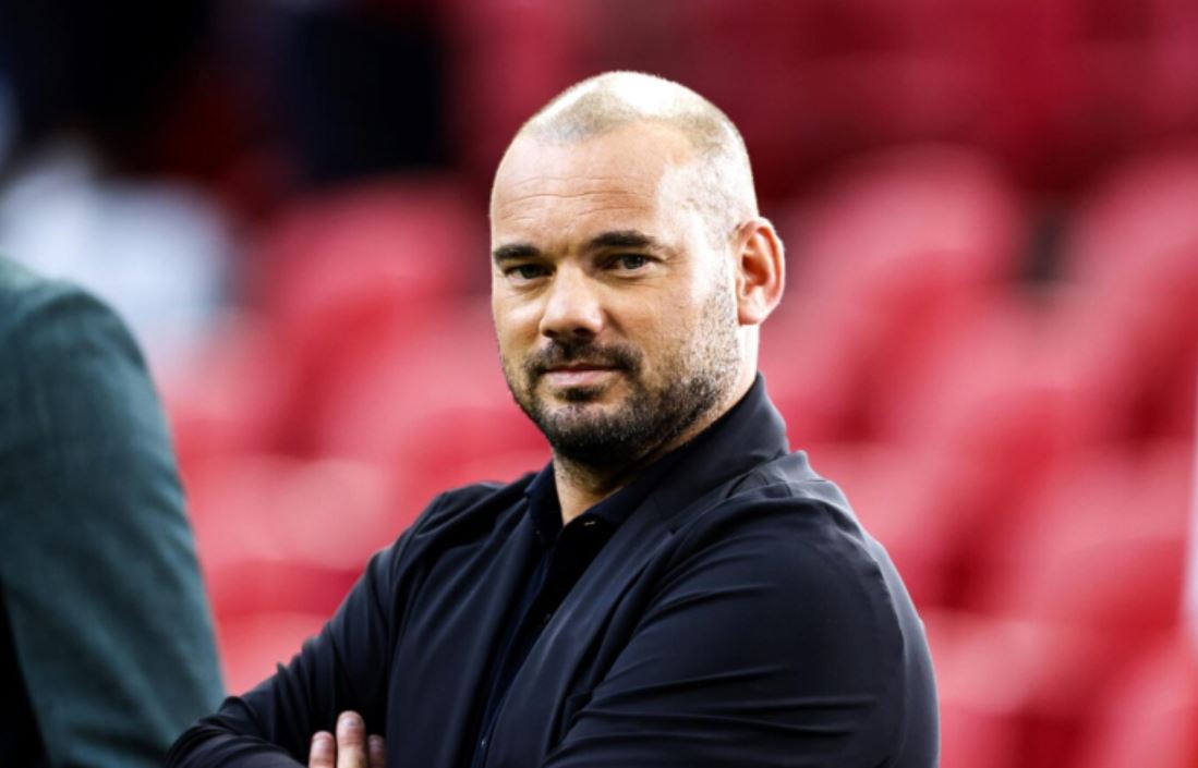 Legenda sepak bola Belanda Wesley Sneijder.