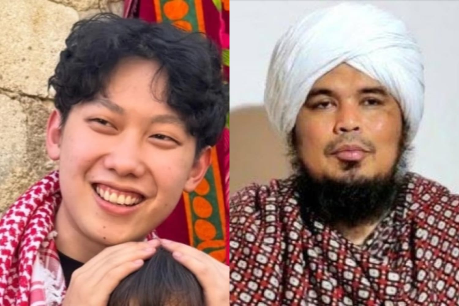 Ilustrasi Willie Salim dan Ustaz Derry