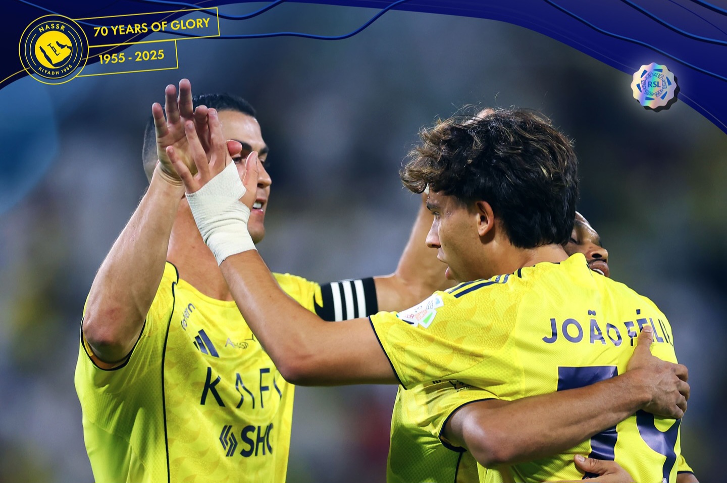 Duo Portugal menangkan Al Nassr tadi malam.