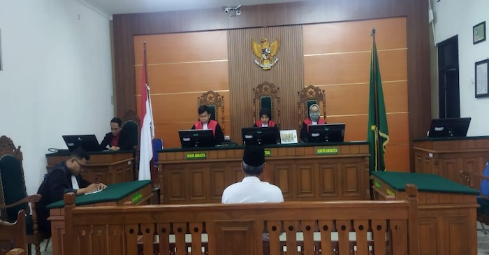 Heri Marsudianto dijatuhi hukuman tiga tahun penjara oleh majelis hakim PN Magetan.