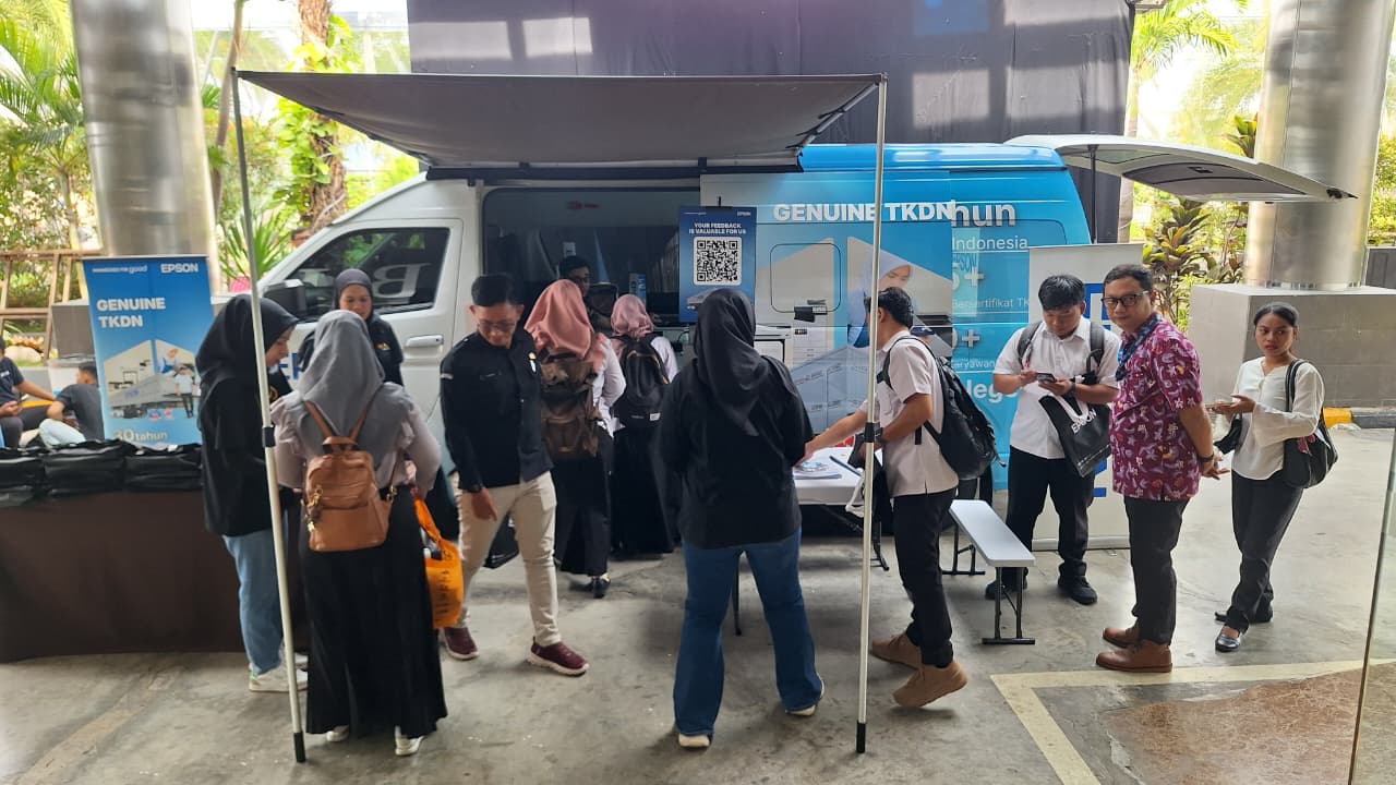 Epson TKDN Caravan di Aston Madiun.