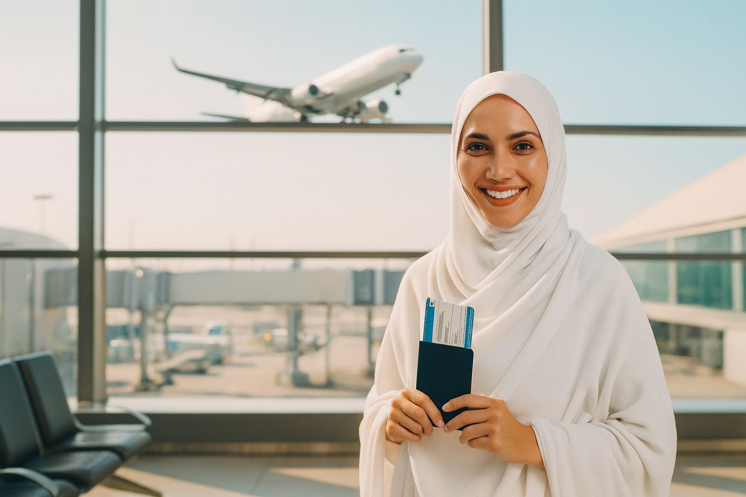 Ilustrasi tips umrah murah dengan biaya sekitar Rp 16 juta.