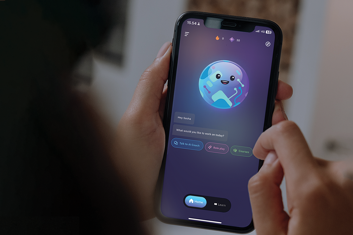 Ilustrasi Elsa Speak AI