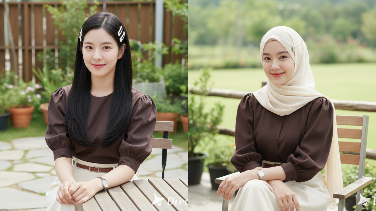 Hasil Edit Foto Estetik dan Natural