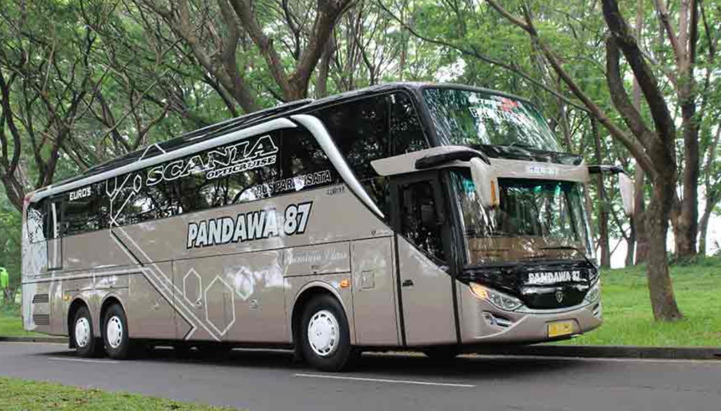 Salah satu armada PO Bus Pandawa 87.