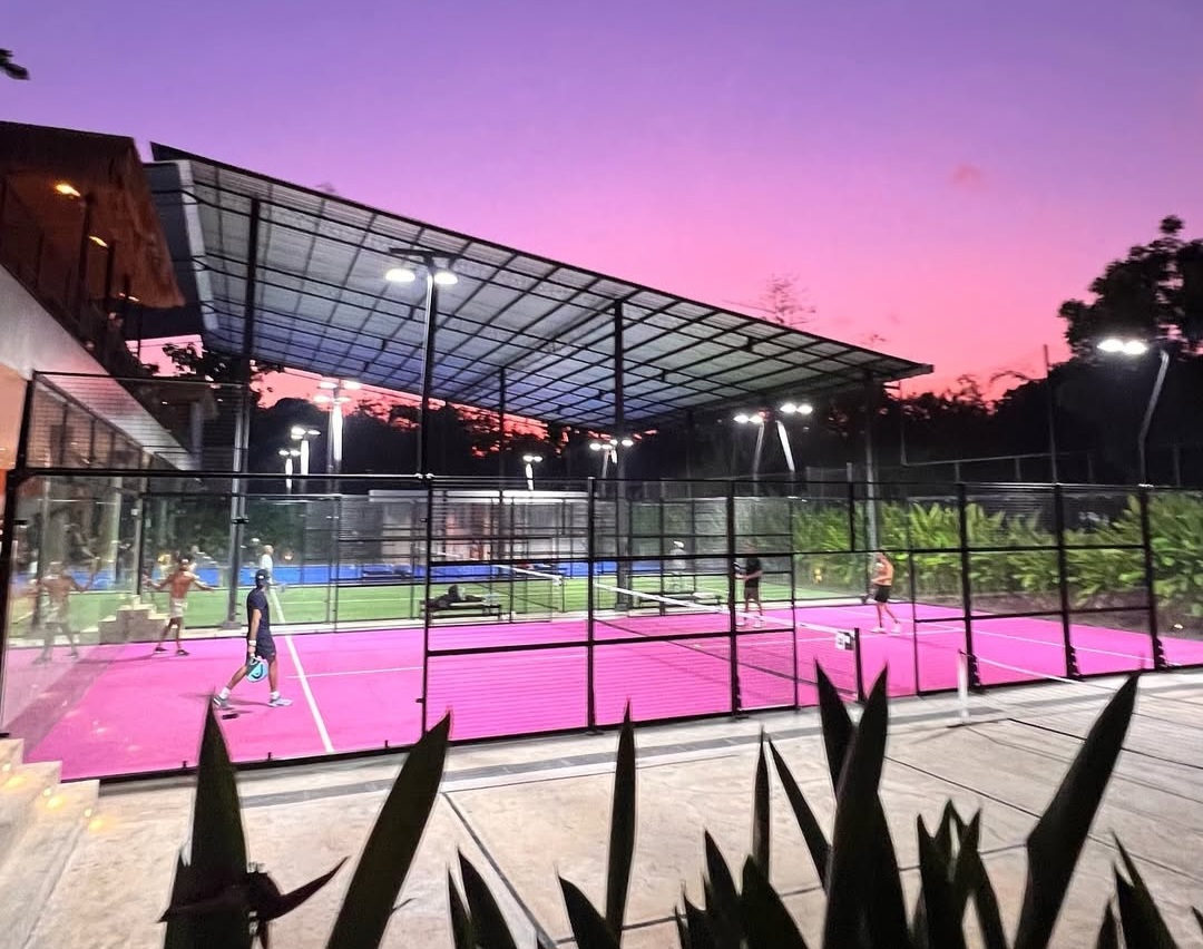 lapangan padel di The Ground Bingin.