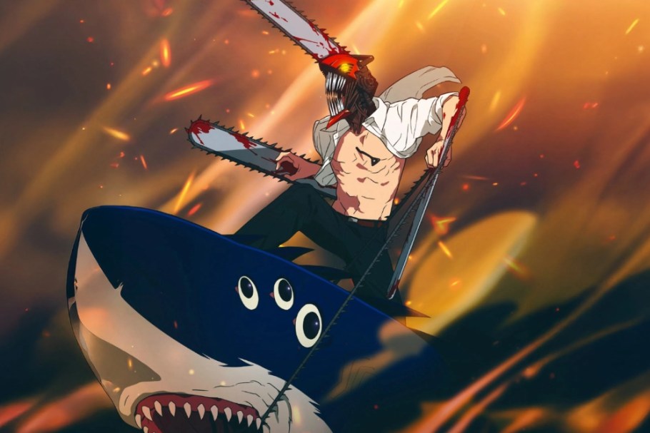 Denji dan Reze dalam film Chainsaw Man: The Reze Arc menggambarkan dilema cinta dan tugas yang berujung pada pertempuran tragis di Tokyo. FOTO: White.Cinema