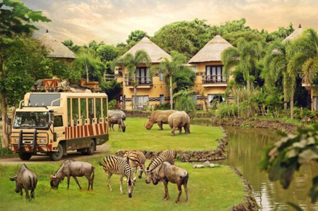 Bali Safari & Marine Park di Gianyar, Bali
