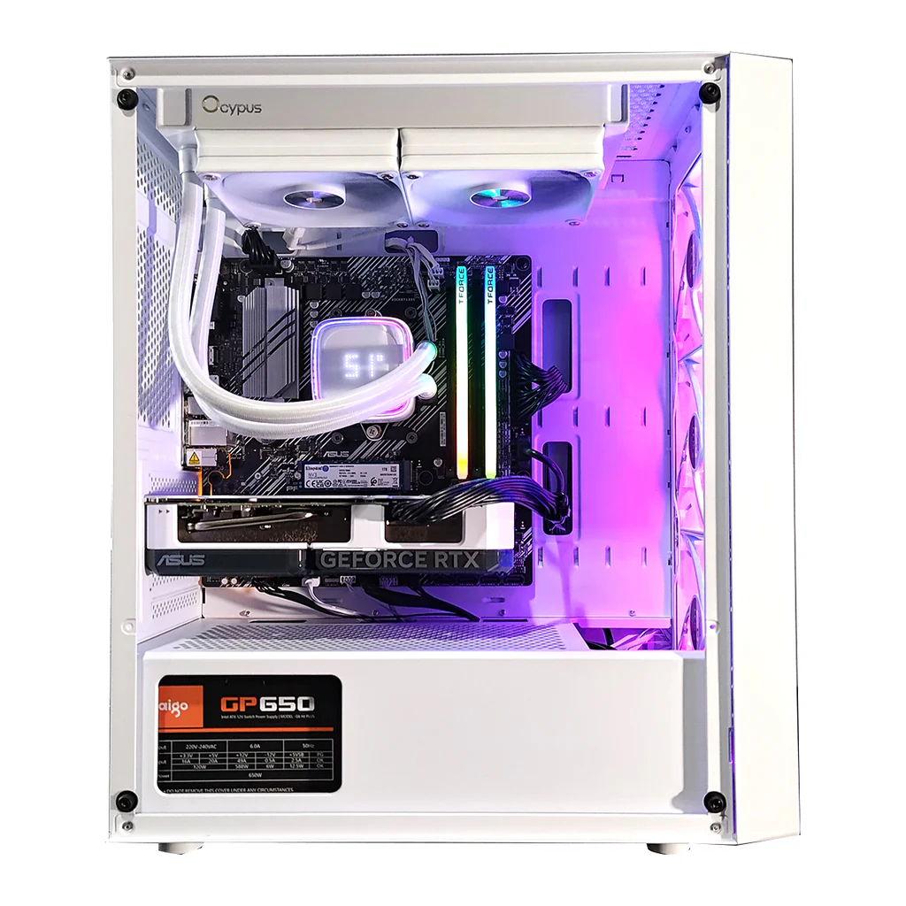 Dengan casing Ocypus Gamma C50, PC budget jadi terasa lebih mewah