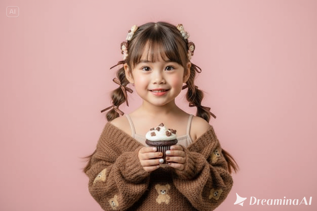 Hasil Edit Foto Anak 4 Tahun Imut Kawaii Cozy