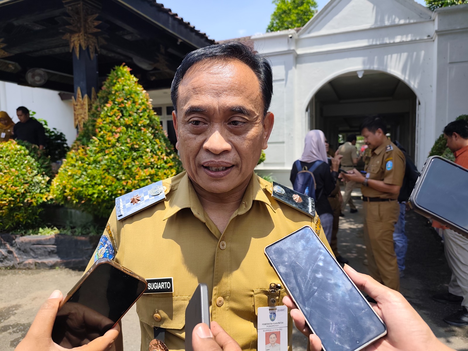 Plt Kepala Bapperida Ponorogo Agus Sugiarto