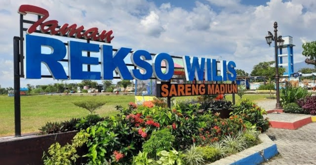 Menjadi kebanggaan warga Desa Sareng, Taman Rekso Wilis diresmikan sebagai ruang hijau sekaligus