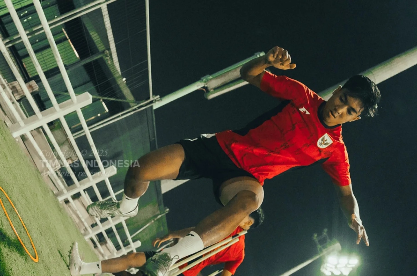 Latihan akhir Indonesia jelang lawan Zambia.