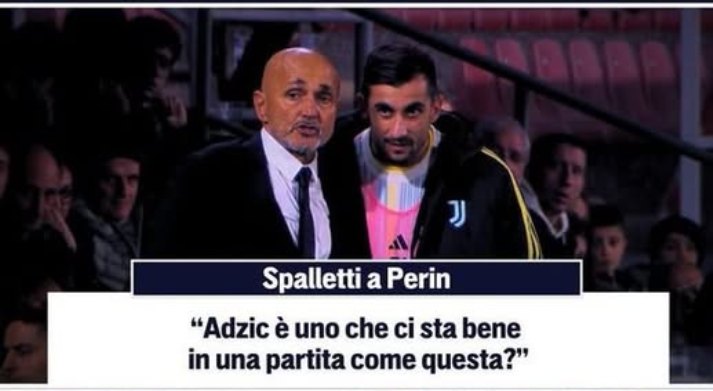 Percakapan Luciano Spalletti dengan Mattia Perin dalam laga Cremonese vs Juventus.