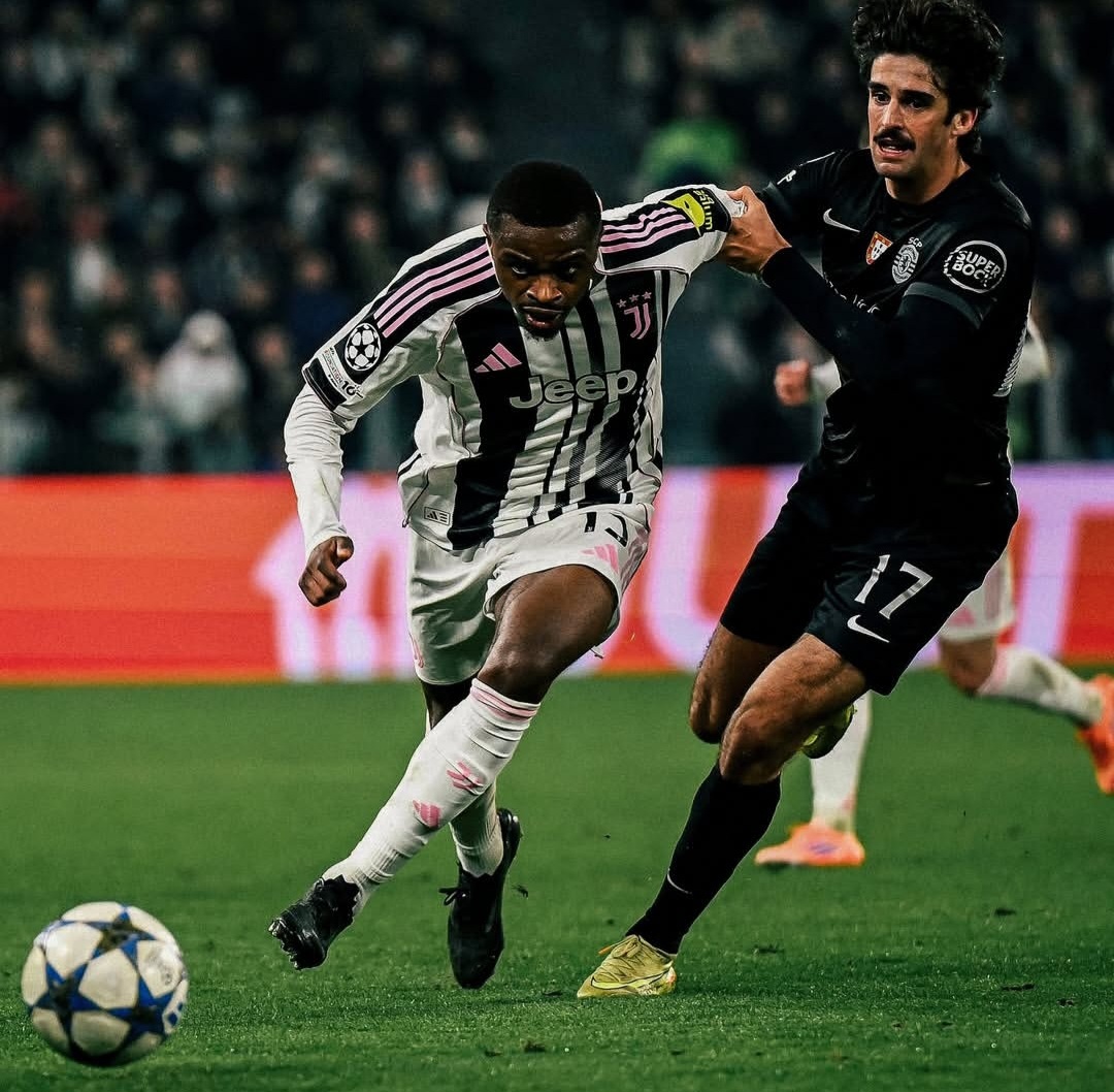 Juventus kembali gagal menang di Liga Champions usai ditahan Sporting CP 1-1.
