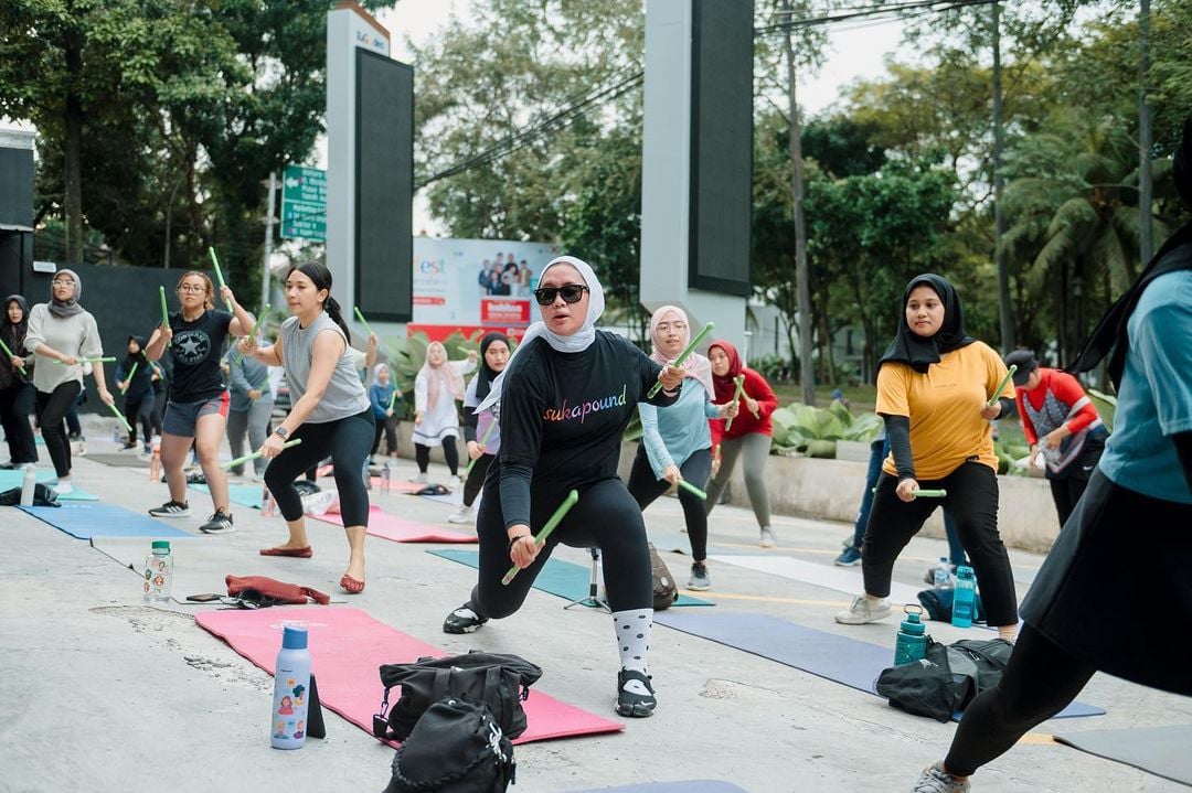 Pound fit, olahraga kekinian.