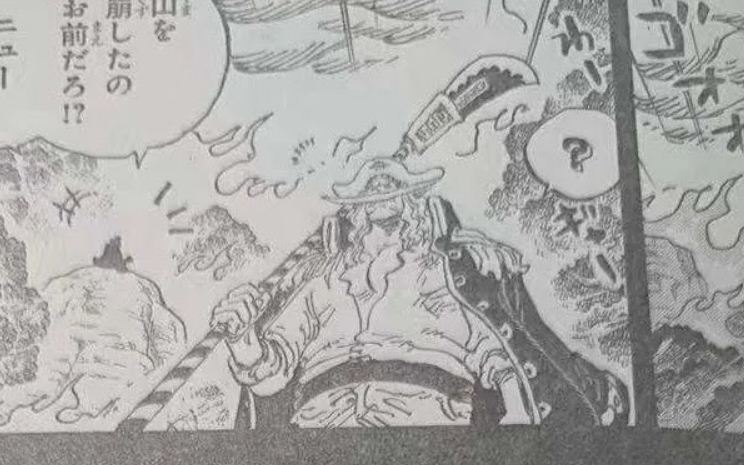 Edward Newgate tetap berdiri setelah tubuhnya menghantam gunung batu raksasa di baca komik One Piece 1165 RAW.