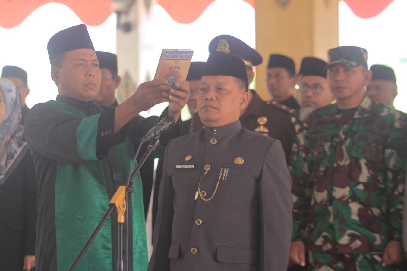 RESMI: Welly Kristanto dilantik sebagai Sekda Magetan, Jumat (7/11).