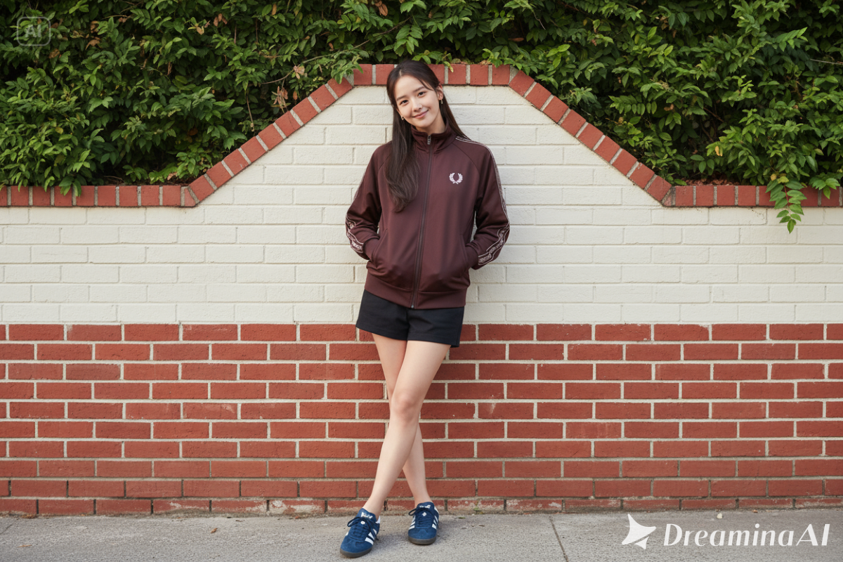 Hasil edit foto kasual jadi stylish dan natural