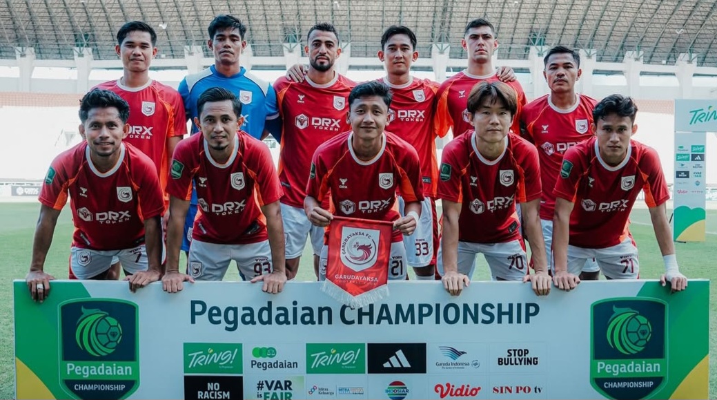 Garudayaksa FC memimpin klasemen Grup 1 dengan torehan 20 poin dari sembilan pertandingan.