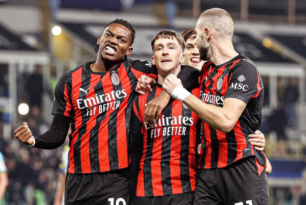 AC Milan gagal menang setelah unggul 2-0 atas Parma.