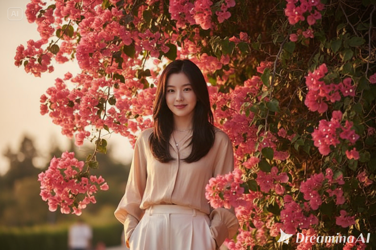 Hasil edit foto estetik & natural