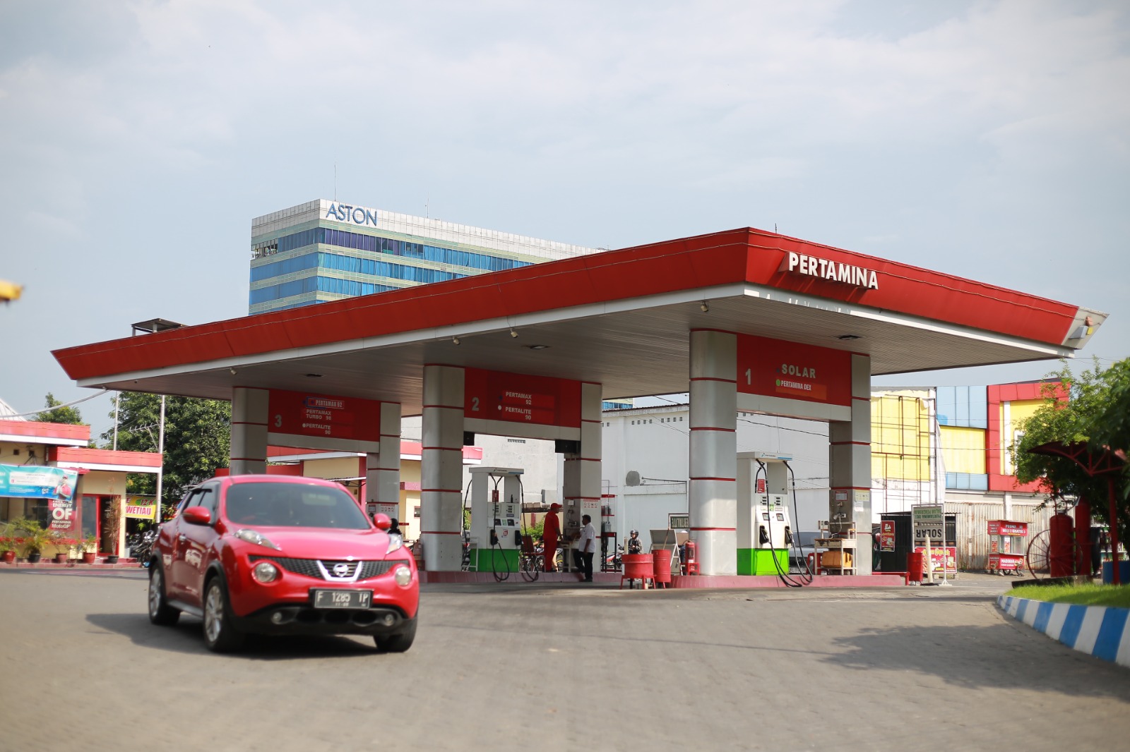 SPBU milik Perumda Aneka Usaha di Jalan Mayjend Sungkono diharapkan mampu menambah PAD Kota Madiun. BAGAS BIMANTARA/RADAR MADIUN