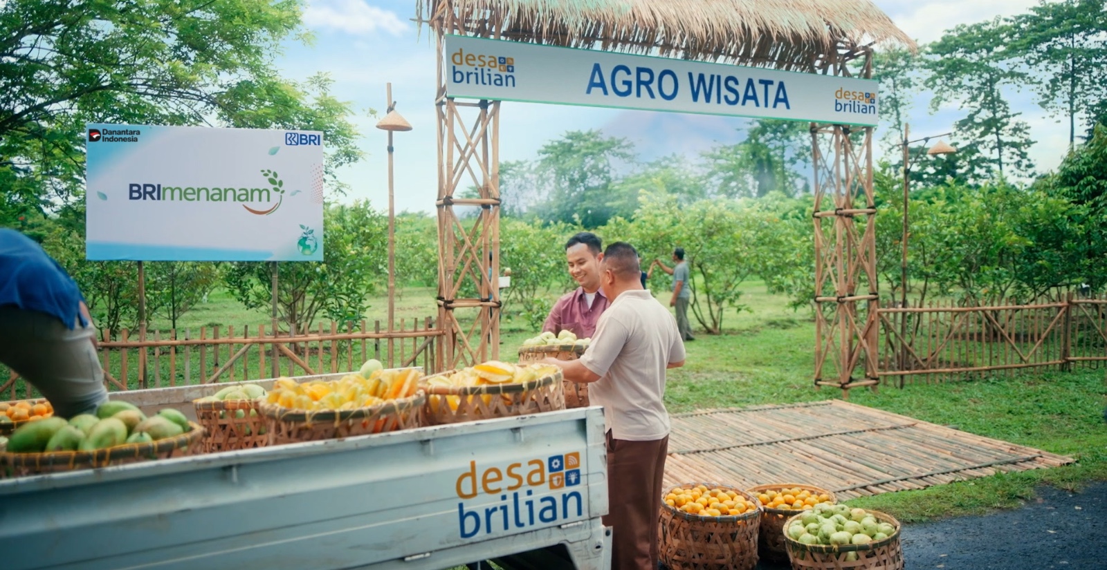 BRI mantapkan langkah membangun dari desa untuk negeri.