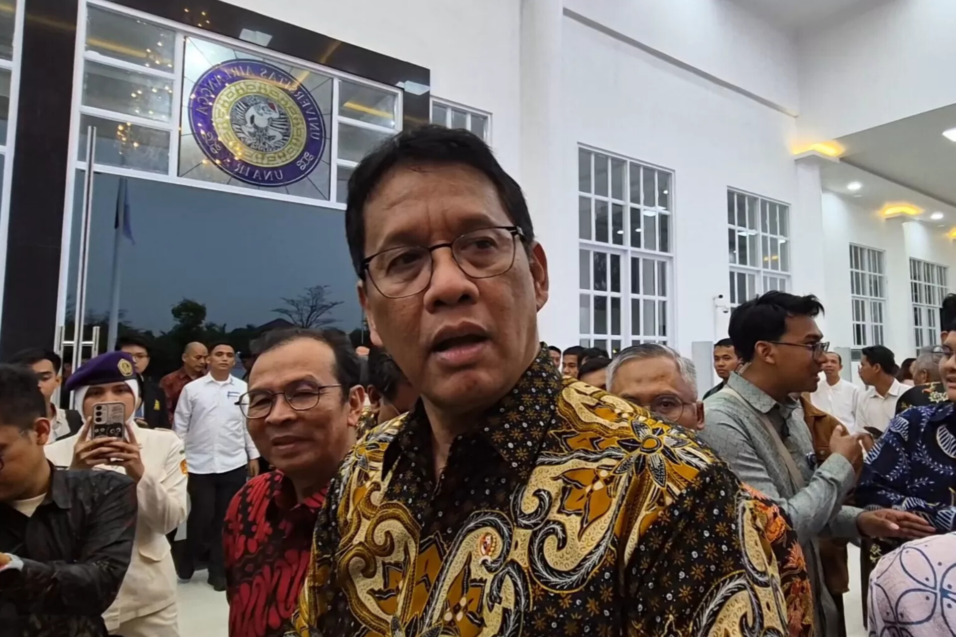 Menkeu Purbaya Yudhi Sadewa belum bisa memastikan soal wacana kenaikan gaji ASN untuk tahun depan. FOTO: NOVIA HERAWATI/JAWA POS.COM