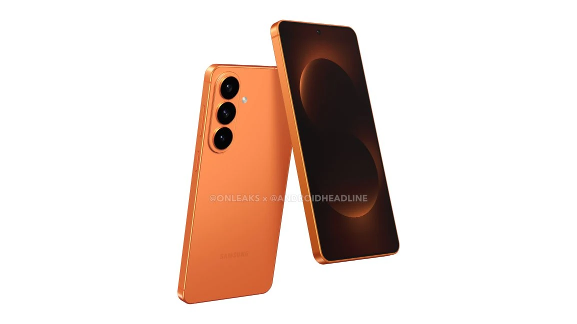 Render CAD Samsung Galaxy S26+ menunjukkan desain modul kamera oval baru di bagian belakang.