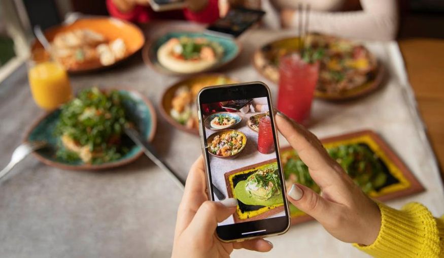 Ilustrasi TikTok kuliner.