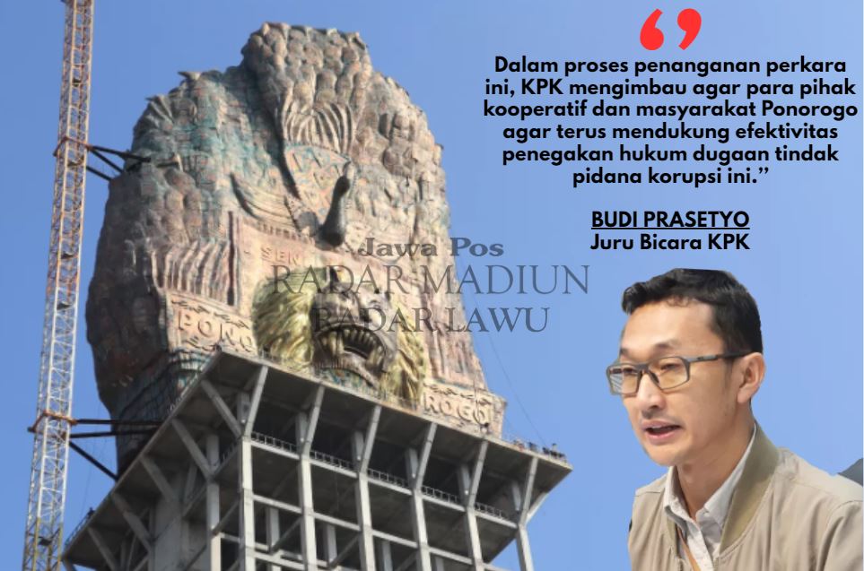 KPK sita dokumen Monumen Reog dan geledah Kantor Disbudaparpora Rabu (12/11/2025) dalam lanjutan kasus suap dan gratifikasi Bupati Sugiri Sancoko.
