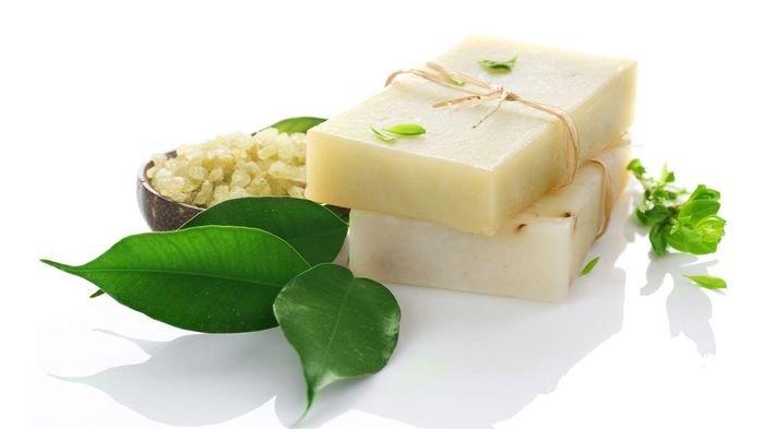 Ilustrasi sabun herbal.