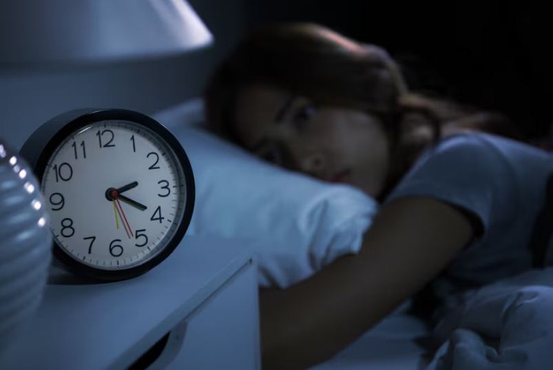 Ilustrasi sulit tidur.