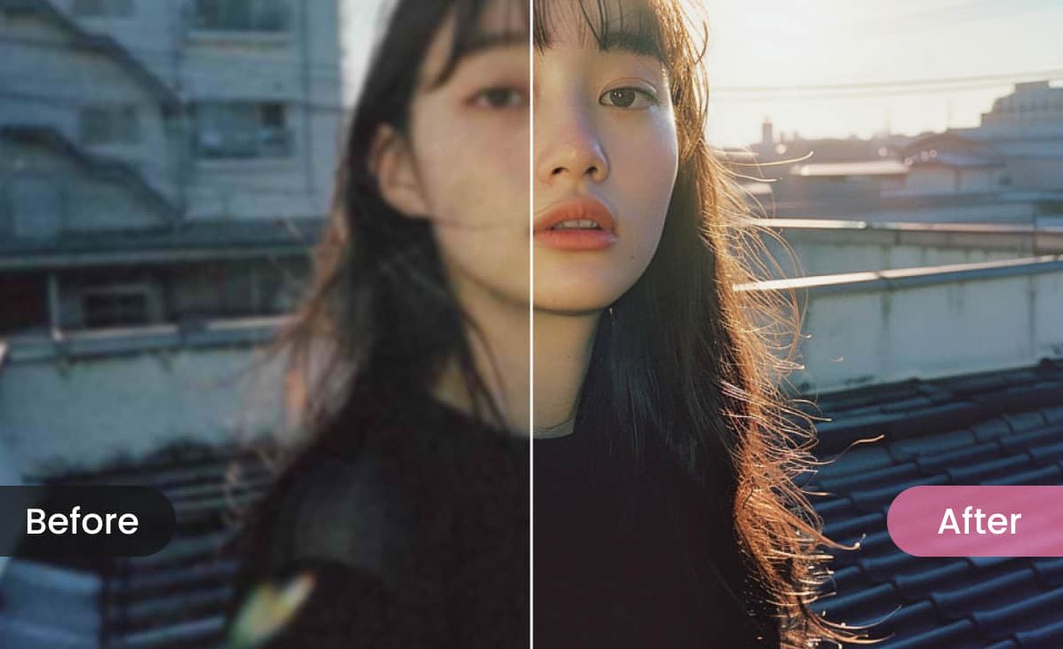 Edit foto menjadi jernih pakai Beautyplus.