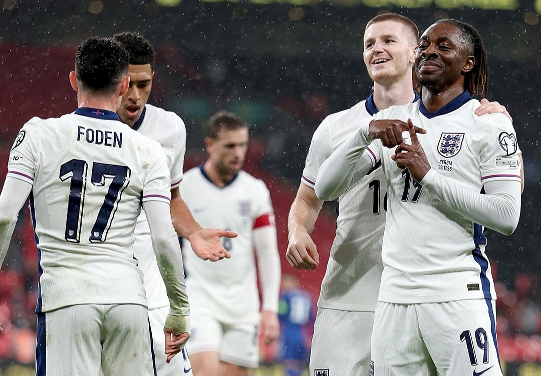Inggris menang 2-0 atas Serbia dan catat tujuh kemenangan beruntun di Kualifikasi Piala Dunia 2026.