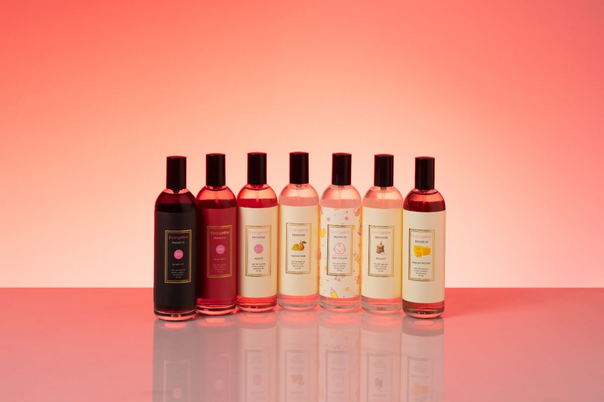 Evangeline Eau De Parfum salah satu rekomendasi parfum wanita murah.
