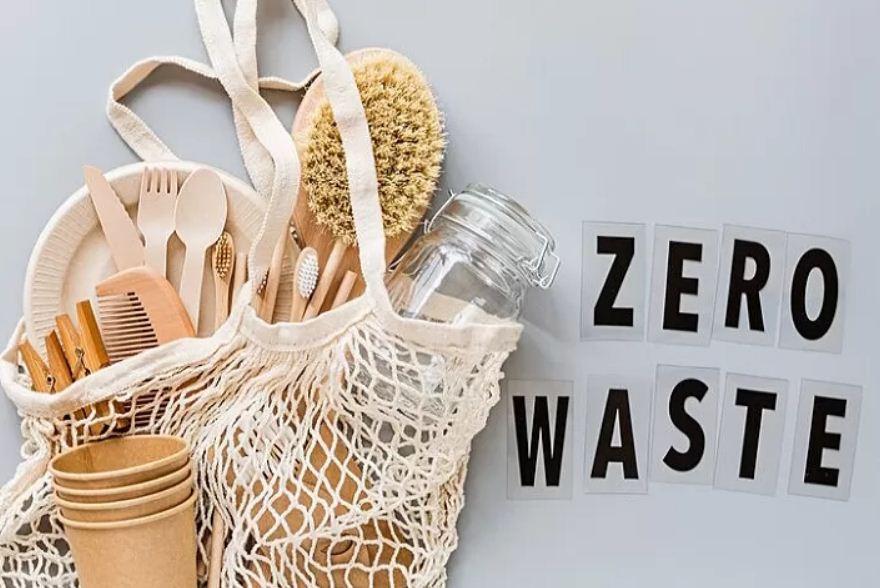 Ilustrasi peralatan rumah tangga zero waste.