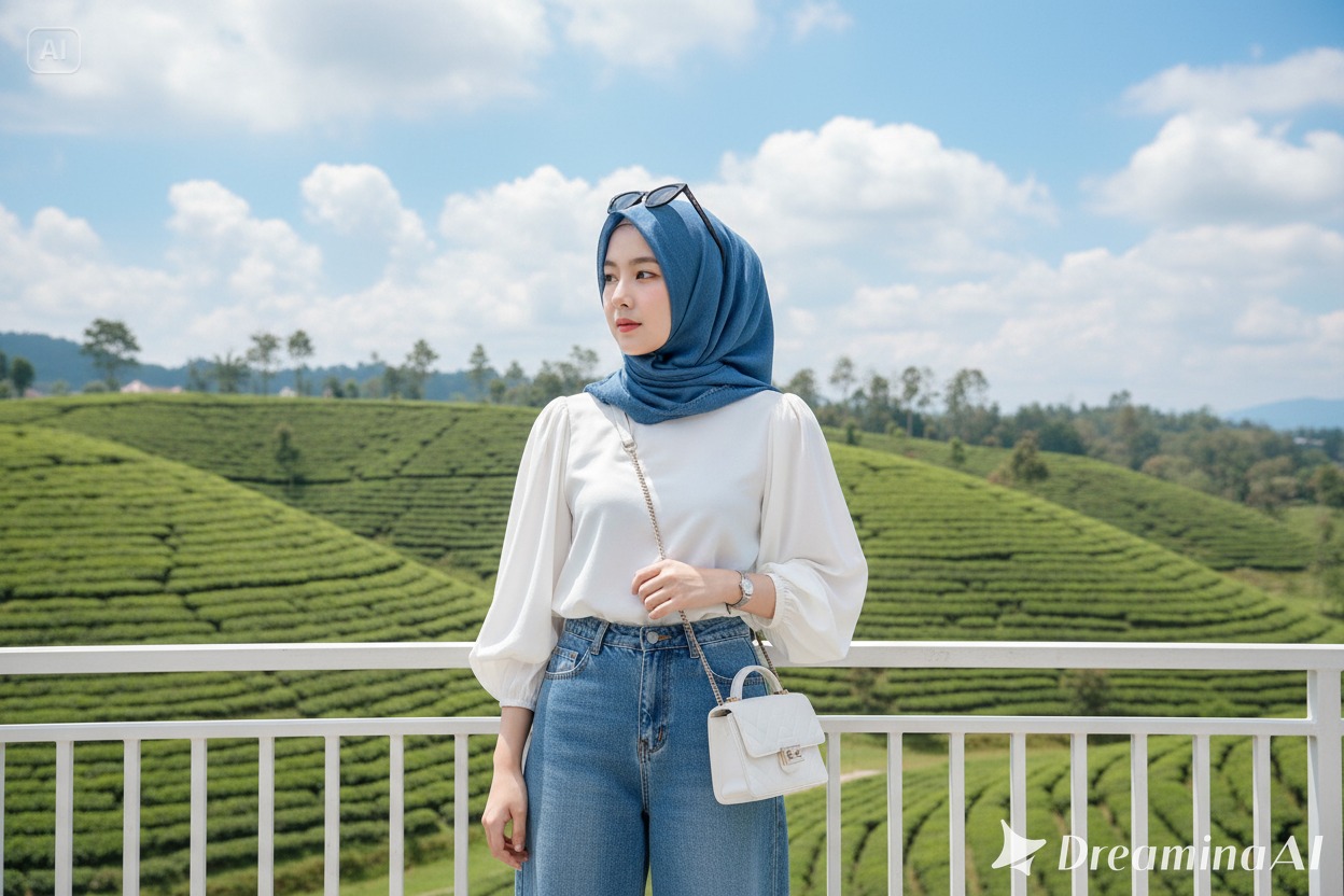 Hasil edit foto casual-elegan