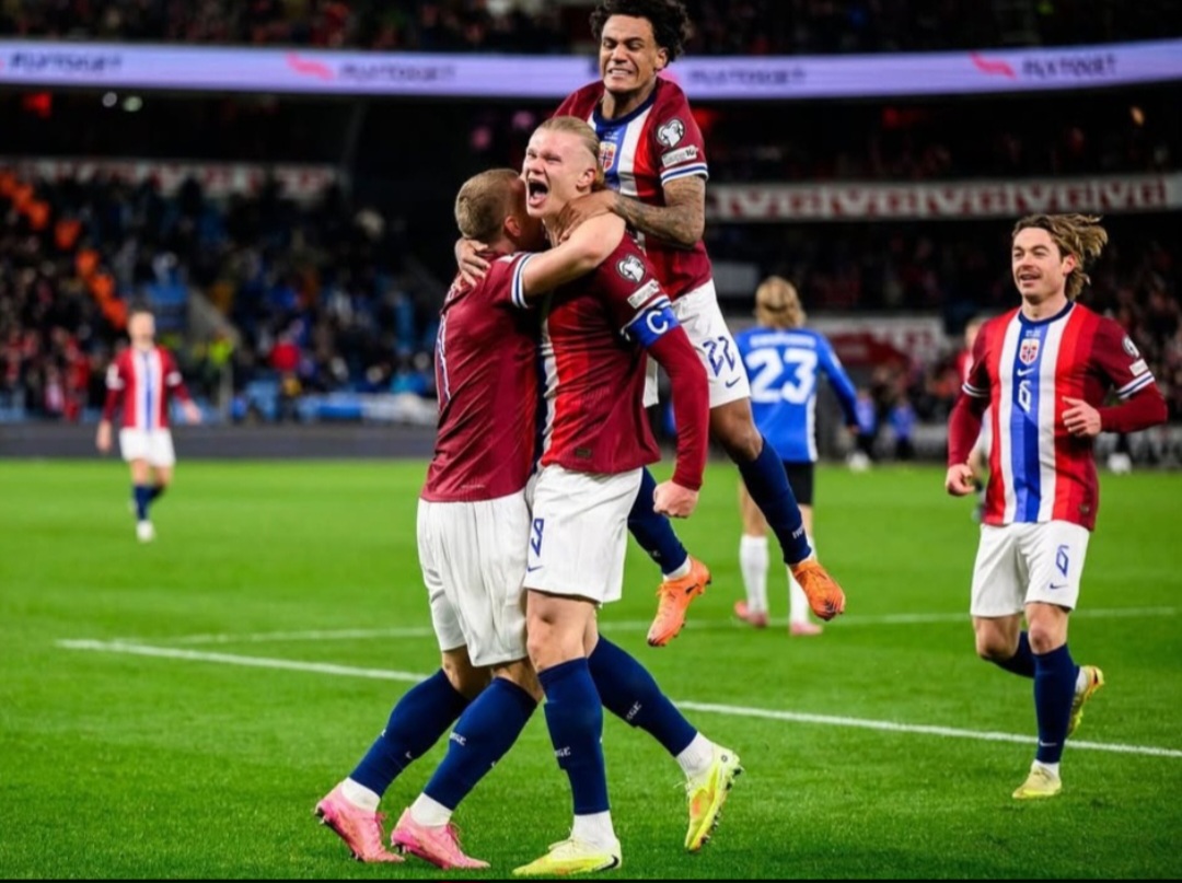 Erling Haaland cetak 16 gol dan bawa Norwegia lolos ke Piala Dunia 2026, turnamen besar pertama mereka sejak Euro 2000.