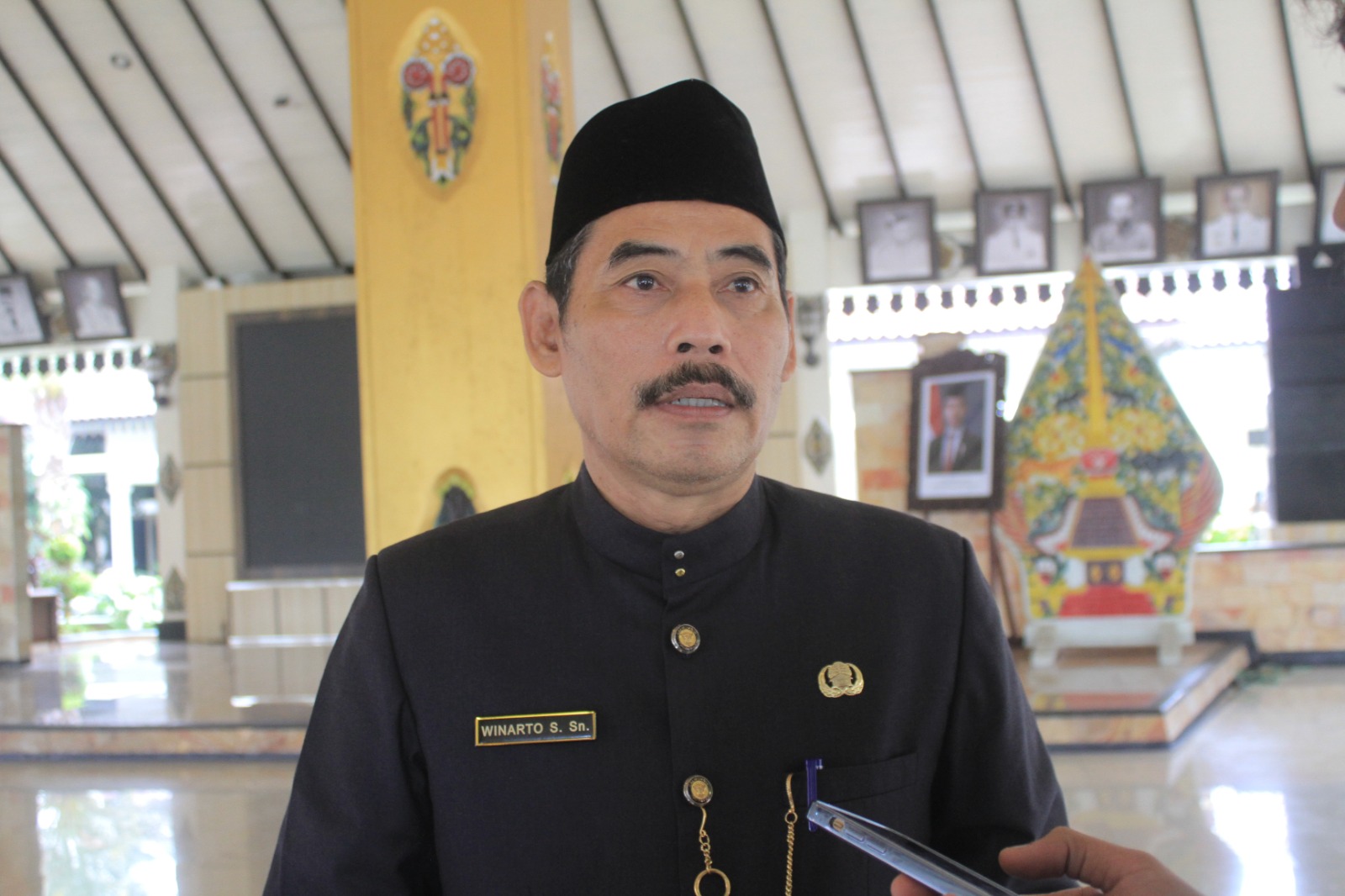 Winarto jabat Plt Kadishub Magetan gantikan Welly yang dilantik menjadi sekda. AJI PUTRA/RADAR MAGETAN