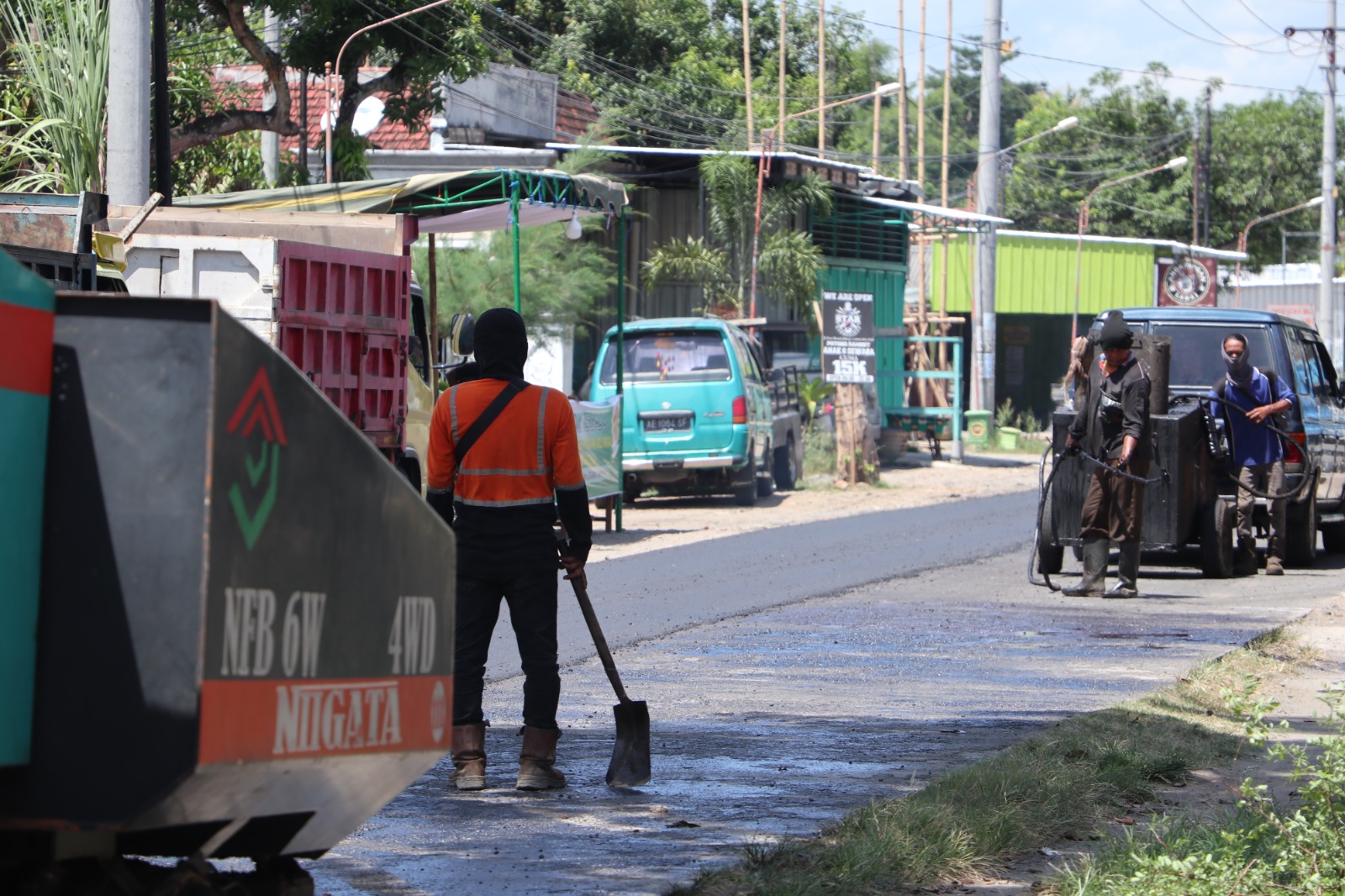 Realisasi perbaikan 167 ruas jalan Ponorogo kandas setelah pinjaman Rp 100 miliar dari Bank Jatim tidak cair. DOK RADAR PONOROGO