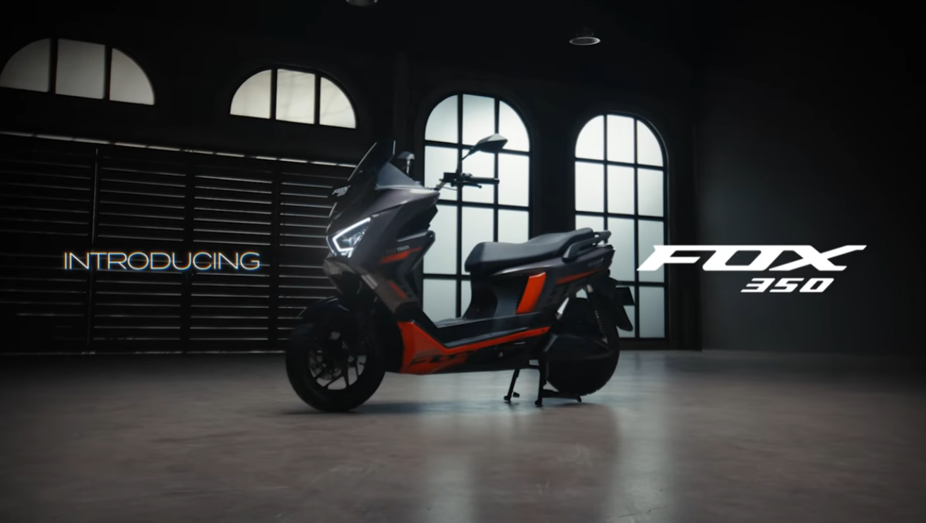 Polytron FOX 350 hadir dengan jarak tempuh 130 km, top speed 95 km/jam, berbagai fitur modern