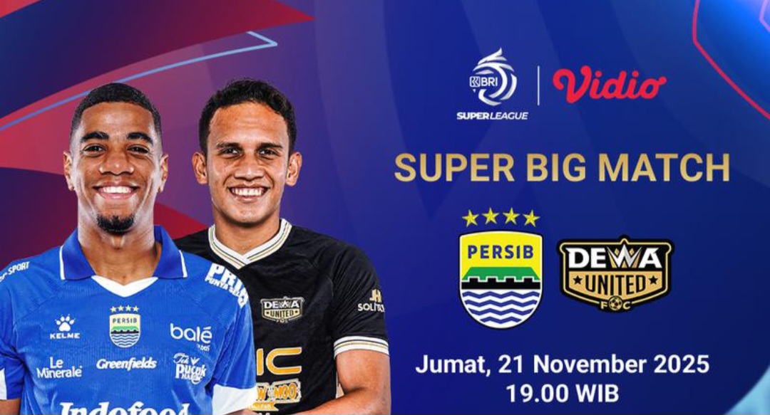 Derbi Jatim Panas, Persib vs Dewa United Super Big Match pekan 13.