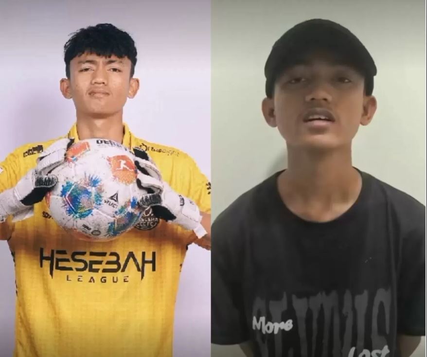 Rizki Nur Fadhilah, kiper muda Bandung, aman di KBRI Kamboja. Bukan korban TPPO, tapi beri pelajaran soal jebakan lowongan kerja online.
