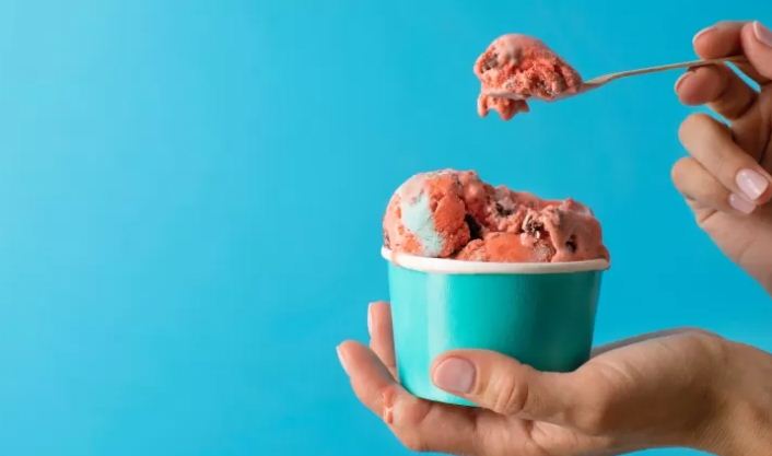 Ilustrasi es krim.