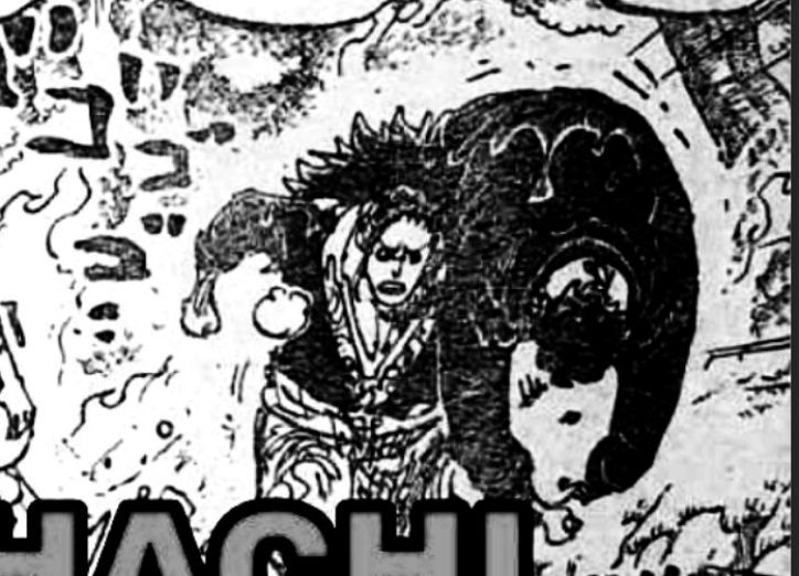 Bogard tak ada saat Gaban Menyelamatkan Garp di baca komik One Piece 1166 RAW.