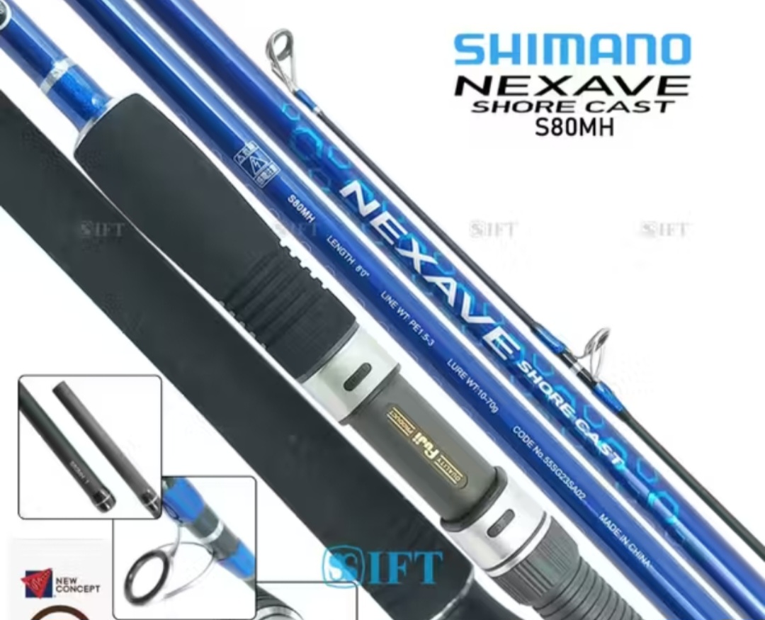 Shimano Nexafe joran favorit pemula hingga profesional.